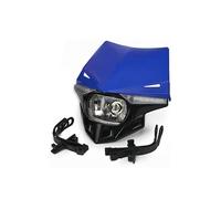 bcumst Motorcycle Headlight Assembly For KX KXF CR CRF Dirt Bike 12V 35W Motorcycle LED Headlight Universal(Blue)