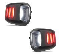 bcumst Number Plate Lamp For Nissan For Navara D40 Frontier Armada Titan Xterra Rear Lamp Waterproof Taillamp For Suzuki Equator LED License Plate Light Lamp