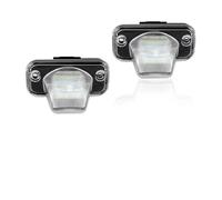 bcumst Number Plate Lamp For Vw For T4 90~03 Transporter Syncro 1993~2004 Candy 04~ Jetta/Syncro 05~ Auto Number Lamp 12V 2PCS LED License Plate Lights