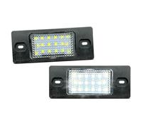 bcumst Number Plate Lights For VW For Touareg For Tiguan | 2Pcs White LED Number License Plate Light