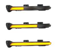 bcumst Wing Mirror Indicator For VW For Golf 7 For Jetta MK7 19 VII MK7 For Golf 7.5 For GTI R LED Dynamic Turn Signal Blinker Si Mirror Indicator Light(Blue-Yellow)