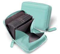 Bcuuozeeing Women's Purse, Light green-a, L, Modern