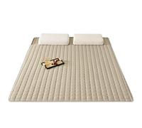 BCVPGF Breathable Cooling Mattress Cover, Ice Silk Bed Sheet, Single Double Cooling Sheet Bedspread Quilting, Machine Washable for Hot Weather,Grey-120x200cm