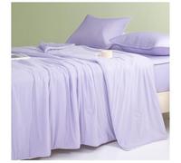 BCVPGF Cooling Blanket for Night Sweats, Cooling Fiber Summer Blankets, Ice Cooling Blankets Double Sided Cold Effect Cool Blankets for Sleeping, Adult Kids Single/Double Bed, Purple-200x230cm