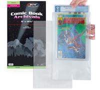 BCW 25 Graded Mylar Comic Book Bags - Lasts Indefinitely