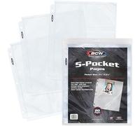 BCW Pro 5-Pocket Side Loading Page (50 Ct. Pack)