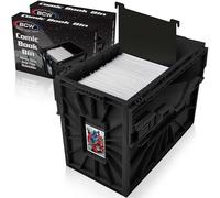 BCW Set of 2 Black Plastic Bins