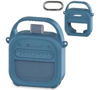 BCWEGION Silicone Case for Bose SoundLink Micro 2 Portable Speaker with Handle and Snap Hook
