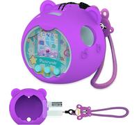 BCWEGION Silicone Case for Punirunes Interactive Digital Pet Toy, Protective Case for Punirunes Virtual Electronic Pets with Hand Strap and Screen, Protection for Punirunes Pet Toy