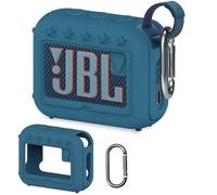BCWEGION Silicone Protective Cover for Plain JBL GO 4 Portable Speakers, Soft Protective Case for JBL GO 4 Portable Speaker Accessories (Case Only, Monochromatic)