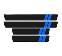 BCWSZPBWZ Car Door Sill Protector,for Vauxhall Corsa D and E 2006-2019 Door Sill Kick Plate Decorative Car Styling Non-Slip Anti-scratch Waterproof Paint Protection,A