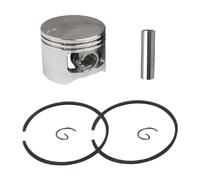 BCXSZPLO for 5200 Outdoor Tools 58mm Chainsaw Cylinder Assembly for Piston Needle Bearing Gasket Set Compatible