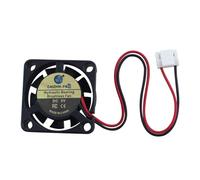 BCZAMD K2 Plus Printer Hotend Accessories: 30 x 30 x 10 mm Dual Ball Fan Cooling for Hot End Throat Cooler 12000 RPM DC24V 0.1A with Cord Length 4.3 Inch Replacement Officials