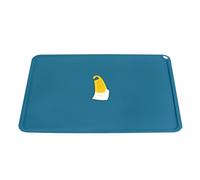 BCZAMD SLA Resin 3D Printer Accessories Large Silicone Matte 600 x 400 mm - Sapphire Blue Cleaning or Resin Transfer: Protection of the Work Surface for Photon S DLP LCD Vat Tank - Includes Yellow