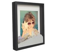 BD ART 3D Box 30 x 40 cm Picture Frame Black Square Fill Deeper for Objects Souvenirs 3cm Wall Hanging Desk