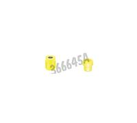 BD Medical 366645 Vacutainer Glass Tube for Blood Group Determination, Solution ACD, Light Yellow Cap, Paper Label, 13 mm Diameter, 75 mm Length, 8.5 ml, Pack of 100