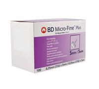 BD Micro-Fine Plus Insulin Pen Needles 31G x 5 mm 100's