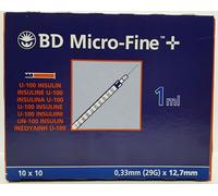 BD Micro-Fine U 100 0.33 x 12.7 mm (Box of 100)