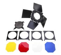 BD03 Photography Four Leaf Baffle Honeycomb & Color Film Set Versatile Diffuser Accessory