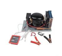 BD25HC Portable Freezer Compressor DC 12-24V with Digital Thermostat for Marine Cooling Off-Grid Systems Quiet Operation Air-Cooled Design
