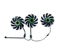 BDAKQJV graphics card 78MM 4PIN T128010SU PLD08010S12HH RX6500XT For RTX 3060 Ti RX 6600 6700 XT Graphics Video Card Fans(3PCS)