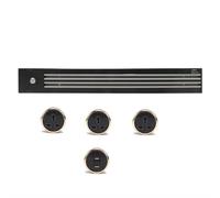 BDAYEK Power strips 8000W High Power Modular Wall-Mounted Track Socket -Home/Office/Workshop(Black,60cm)