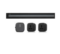 BDAYEK Power strips Track Socket, Powerful 8000W Outlet Adapter with Aluminum Alloy Case - Detachable, Neatly Arranged for Versatile Use(40CM)