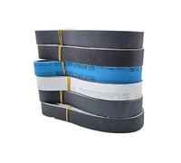 BDAYEK Sander belt 5Pcs 25x762 mm Sanding Belt Grinding Metal 1"x30" Carborundum Sanding Band Use For Sharpen Knife P60-2500(5Pcs Grit 100)
