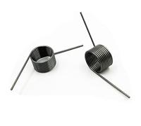 BDAYEK Torsion spring WD1.5mm V-Shaped Helicaltorsio Ring 65Mn Steel Helical Torsion Spring Angle 60 90 120 180 Degrees 5PCS(16mm-1.5mm,9mm (90 degrees))