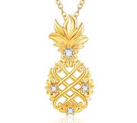 BDDCYWY 14k Real Gold Flower/Tree Necklace, Dainty 14k Solid Gold Jewelry Gift For Women Girls Valentine Christmas Mothers Day Gifts