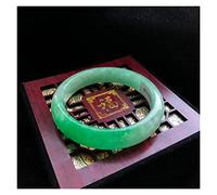 BDDCYWY Burma Jade A-Class Ice Green Jade Exquisite Princess Bracelet(59-60mm)