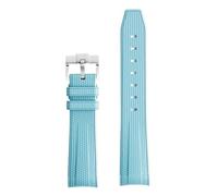 BDDCYWY For X Swatch Joint MoonSwatch Strap Seamaster 300 Men Women 20mm Rubber Silicone Curved End Bracelet WatchBands