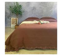 BDDCYWY Four piece bedding set Bedding with Flat Sheet Linen Duvet Sets Soft Smooth Solid Color Quilts Cover Queen King 4PCS Bed four pieces set,