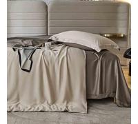 BDDCYWY Full Size 4 Piece Set，Lycel Fiber Bedding Set，Comfy Breathable & Cooling Bed Sheets Set - Hotel Luxury Bedding for Women, Men, Kids & Teens O-1.8M
