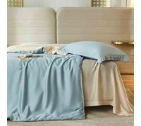 BDDCYWY Full Size 4 Piece Set，Lycel Fiber Bedding Set，Comfy Breathable & Cooling Bed Sheets Set - Hotel Luxury Bedding for Women, Men, Kids & Teens O-1.8M