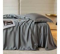 BDDCYWY Full Size 4 Piece Set，Lycel Fiber Bedding Set，Comfy Breathable & Cooling Bed Sheets Set - Hotel Luxury Bedding for Women, Men, Kids & Teens O-1.8M