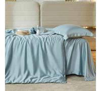 BDDCYWY Full Size 4 Piece Set，Lycel Fiber Bedding Set，Comfy Breathable & Cooling Bed Sheets Set - Hotel Luxury Bedding for Women, Men, Kids & Teens O-1.8M