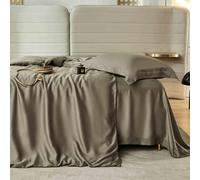 BDDCYWY Full Size Bed Sheets - 4 Pieces Soft Full Sheet Set - Breathable & Cooling - Hotel Luxury - Easy Care 60 Sticks Double Sided Tencel Bedding C-1.5M