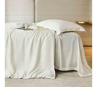 BDDCYWY Full Size Bed Sheets - 4 Pieces Soft Full Sheet Set - Breathable & Cooling - Hotel Luxury - Easy Care 60 Sticks Double Sided Tencel Bedding C-1.5M