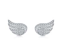 BDDCYWY Heart Stars Circle Stud Earrings For Women Wedding Fine Jewelry