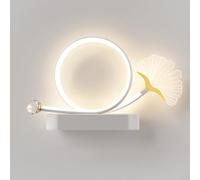 BDDCYWY lamp 12W Acrylic Decorative LED Mounted Light, Modern Round Lamp, 3 Color Mode Wall Sconces for Living Room Bedroom Indoor Decor Lighting Fixture, 15.3in