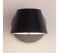 BDDCYWY Light Modern Minimalist Black Bedroom Wall Light Mid Century White Bedside Reading Wall Sconce Adjustable Nordic Simple Metal Hallway Wall Lamp Interior Lighting for Passageway Living Room
