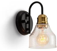 BDDCYWY Light Modern Wall Sconce, Wall Sconces, V-intage Wall Light Green Glass Wall Sconce Adjustable Wall Lamp with Pull Chain, Traditional Classic Banker's Wall Sconces Lighting Fixtures for Living