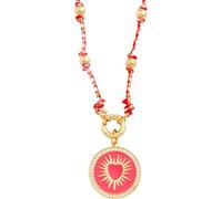BDDCYWY necklace Accessories Colorful Beaded For Women, Nature Long Knotting Jewelry, Seed Beads Choker Simple, Rainbow Jewelry Women