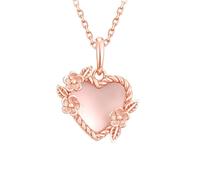 BDDCYWY Pendant Necklaces Women's Necklace Love Garland 925 Silver Creative Light Luxury Collarbone Chain is the First Choice for Gifts Women