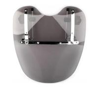 BDDXWSM 19" Motorcycle Windshield Windproof Windscreen For Harley Dyna Blackline Breakout Bad Boy FXSTSB Cross Bones Freewheeler Windshield Visor Deflectors(Titanium)