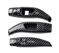 BDDXWSM Car For Mercedes For Benz A B C E S GLC CLA GLA GLE Class W204 W205 W212 W213 X156 X166 Wiper Shift Lever Cruise Cover Trim Frame Decoration Decal(Black)