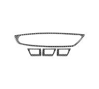 BDDXWSM Car Interior Sticker for BMW 5 Series F10 2011-2017 Window Lifting Button Control Panel Trim Cover Frame Decor Stickers Decoration Decal(Black 1,RHD)
