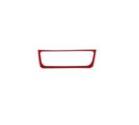 BDDXWSM Car Interior Sticker for Seat for Ibiza 6j 2009 2010 2011 2012 2013 2014 LHD RHD Stickers Central Control AC Frame Panel Trim Decoration Decal(RED,X-1)