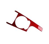 BDDXWSM Car Interior Sticker for TT 2008-2014 8J 8N MK2 MK3 MK1 TTRS 2013 2012 2011 2010 2009 Central Control Gear Shift Panel Trim Decoration Decal(RED)